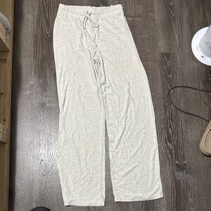 Casual Cream Lounge Pants